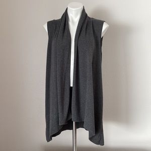 Calvin Klein Flowy Sleeveless Knit Cardigan Size S